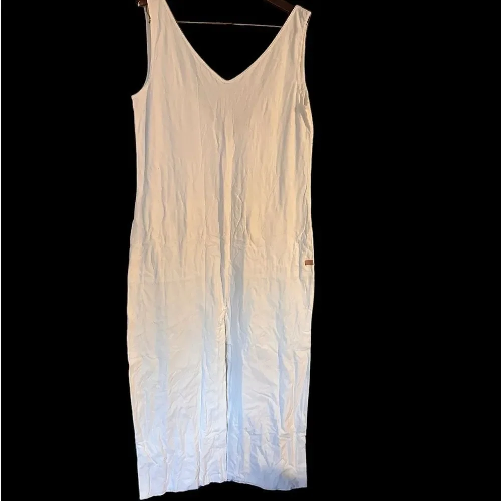 NWOT Lunya Cool Romper Sincere White- Size XL. MSRP $168 - Picture 4 of 7